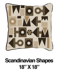 Scandinavian Shapes Black (Temporarily Out of Stock)
